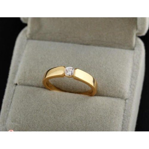 ANILLO SOLITARIO UNISEX ORO 18 K