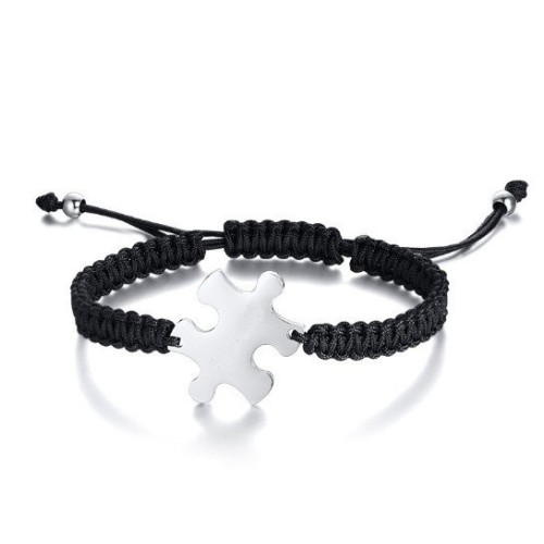 PULSERA PUZZLE PERSONALIZADA, ACERO