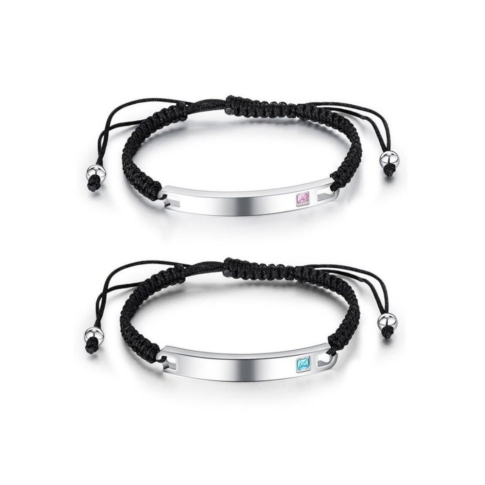 CONJUNTO DE ESCLAVAS ENAMORADOS, PARA ÉL Y PARA ELLA (ACERO)