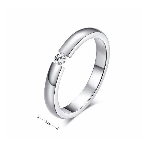 ALIANZAS "AIRE", ACERO INOX Y TUNGSTENO, GARANTÍA DE POR VIDA