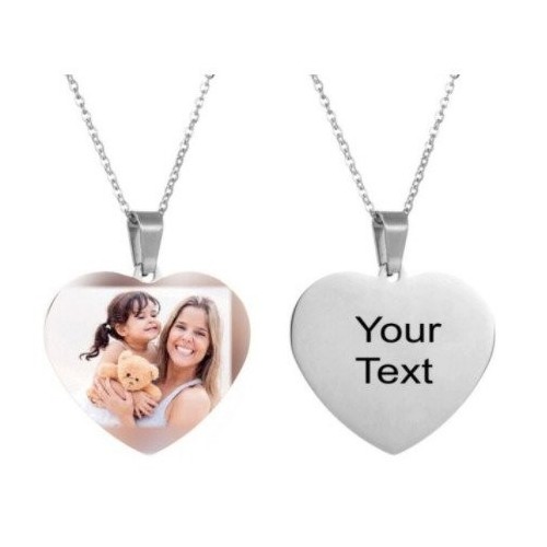 COLGANTE CON GRABADO DE FOTO EN COLOR - POR ENCARGO