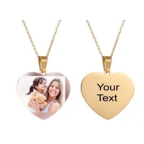 COLGANTE CON GRABADO DE FOTO EN COLOR - POR ENCARGO