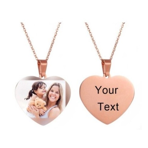 COLGANTE CON GRABADO DE FOTO EN COLOR - POR ENCARGO