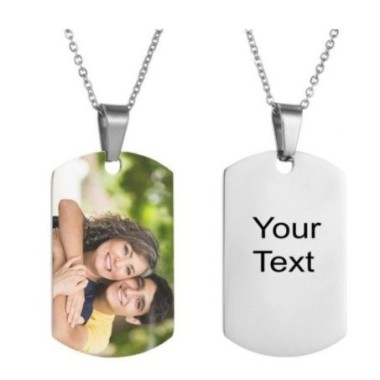 COLGANTE CON GRABADO DE FOTO EN COLOR