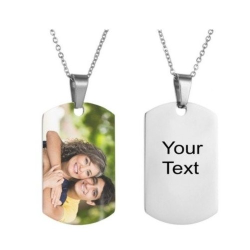 COLGANTE CON GRABADO DE FOTO EN COLOR - POR ENCARGO