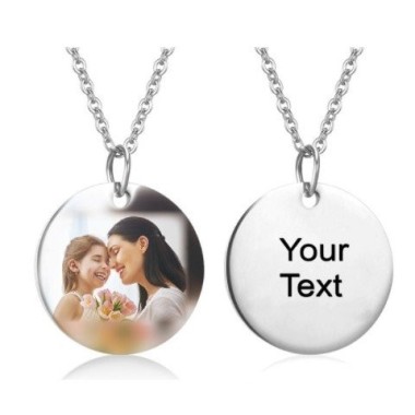 COLGANTE CON GRABADO DE FOTO EN COLOR