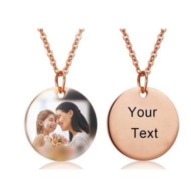 COLGANTE CON GRABADO DE FOTO EN COLOR