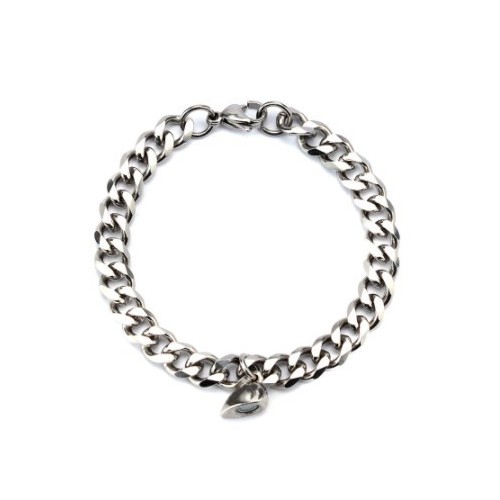 DOS PULSERAS CON IMÁN CORAZÓN PARA PAREJAS