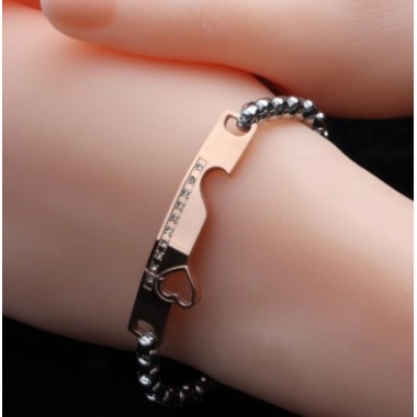 PAREJA DE ESCLAVAS ENAMORADOS, PARA ÉL Y PARA ELLA (ACERO)