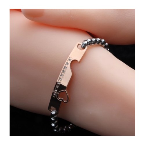 PAREJA DE ESCLAVAS ENAMORADOS, PARA ÉL Y PARA ELLA (ACERO)