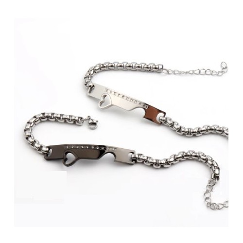 PAREJA DE ESCLAVAS ENAMORADOS, PARA ÉL Y PARA ELLA (ACERO)