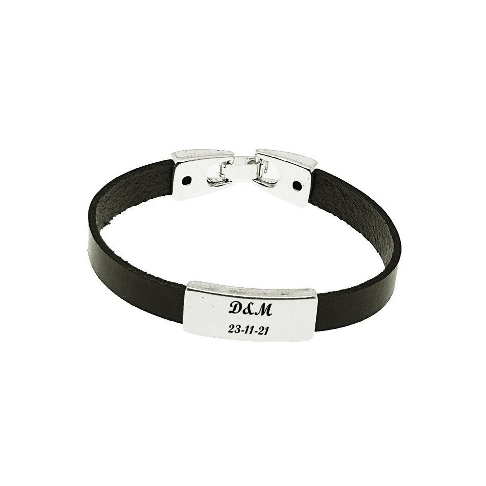 ESCLAVA DE CUERO NACIONAL Y ZAMAK (SE GRABA)