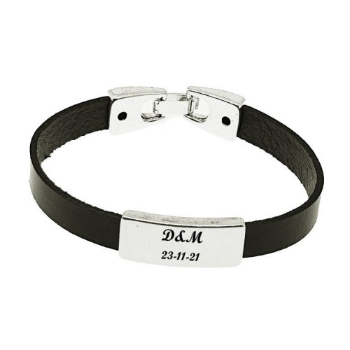 ESCLAVA DE CUERO NACIONAL Y ZAMAK (SE GRABA)