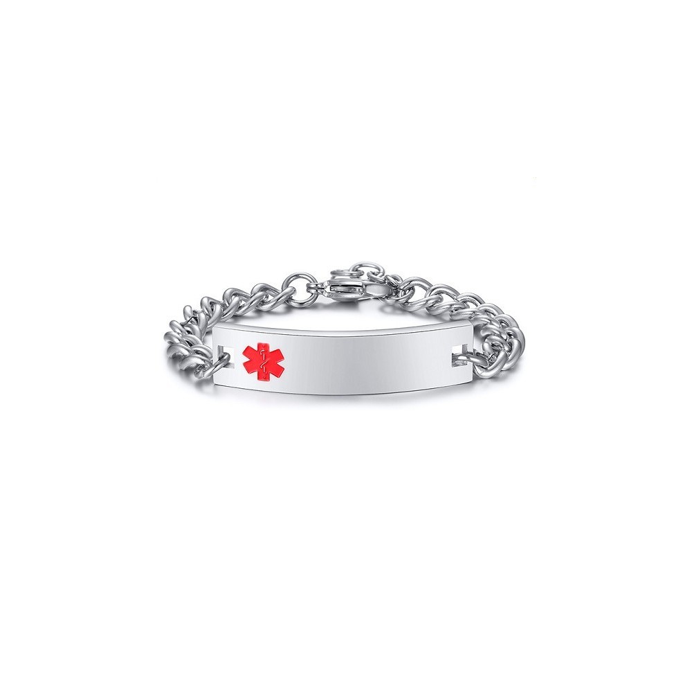 PULSERA MÉDICA, ALERTA ALÉRGICOS, ALZHEIMER