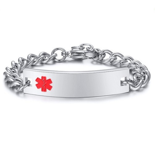 PULSERA MÉDICA, ALERTA ALÉRGICOS, ALZHEIMER