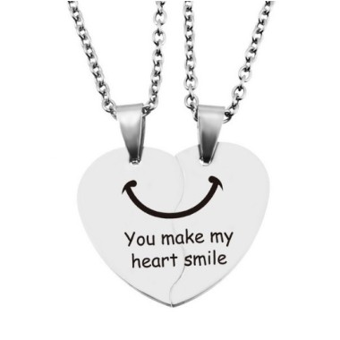 COLGANTES CORAZÓN PARTIDO