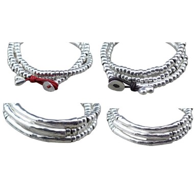 Pulsera triple estilo boho, ETNIA