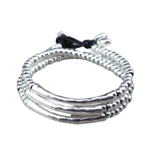 Pulsera triple estilo boho, ETNIA