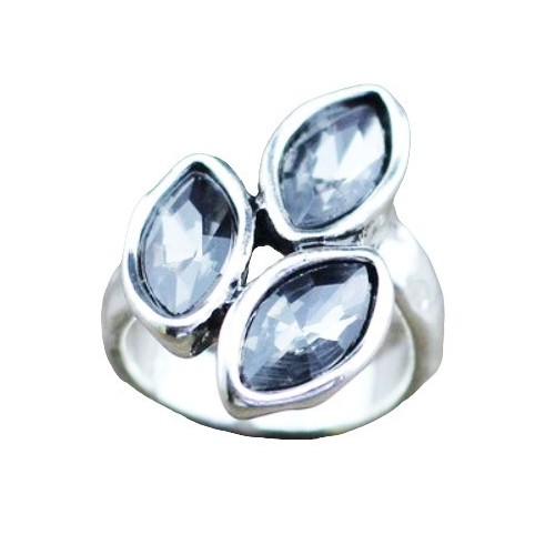 ANILLO ZAMAK PIEDRAS COLORES, POR ENCARGO