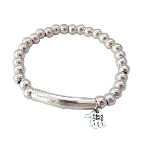 PULSERA ELÁSTICA ARTESANAL DE ZAMAK/ZINC