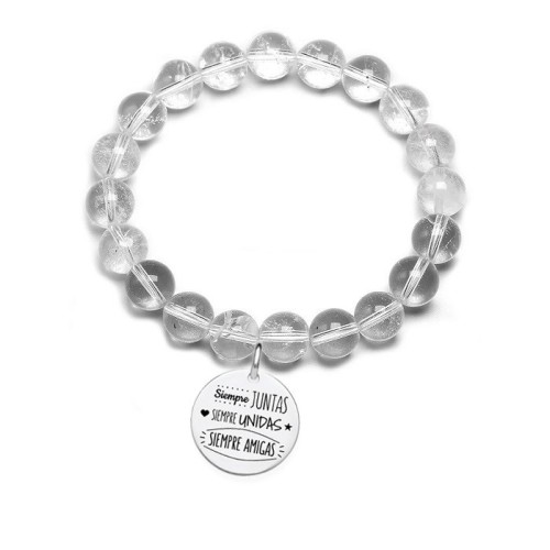 PULSERA PERSONALIZADA PLATA DE LEY Y PIEDRAS NATURALES