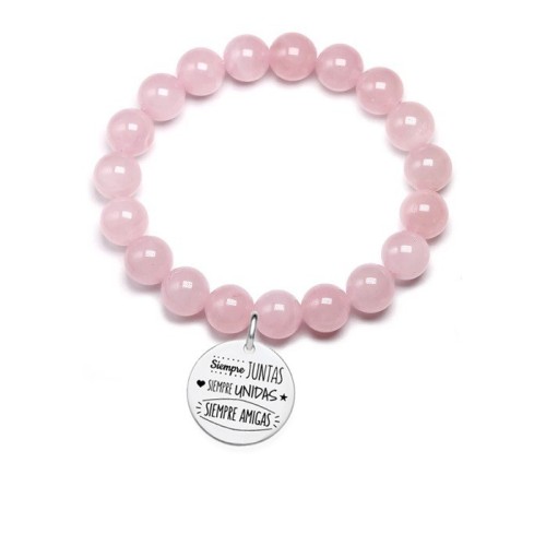 PULSERA PERSONALIZADA PLATA DE LEY Y PIEDRAS NATURALES