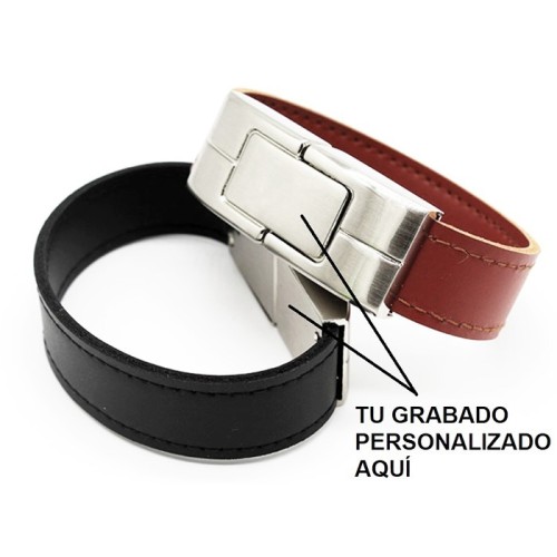 PULSERA CON MEMORIA USB PARA GRABAR Y PERSONALIZAR