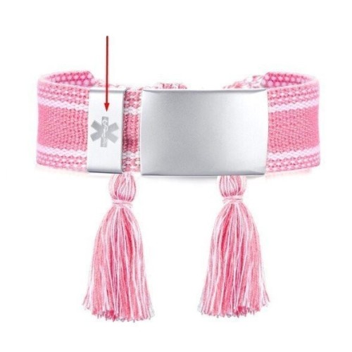 PULSERA MÉDICA, ALERTA ALÉRGICOS, ALZHEIMER