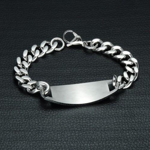 ESCLAVA MÉDICA ACERO, PARA ALÉRGICOS Y ENFERMOS CRÓNICOS (SE GRABA)