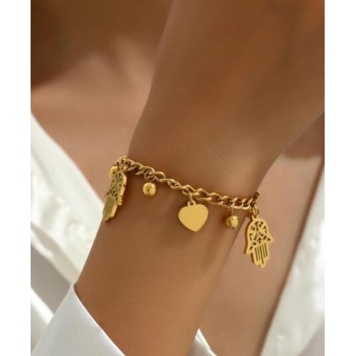 PULSERA AMULETO MANO DE FÁTIMA