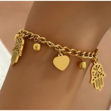 PULSERA AMULETO MANO DE FÁTIMA