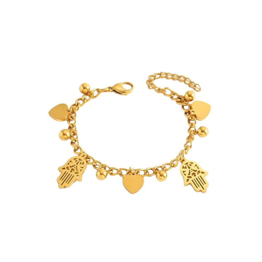 PULSERA AMULETO MANO DE FÁTIMA