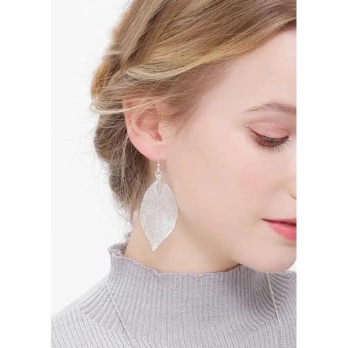 PENDIENTES LARGOS HOJA - ETNIA