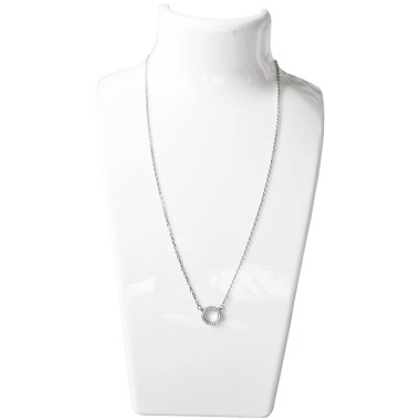 COLGANTE CÍRCULO PLATA DE 1ª LEY