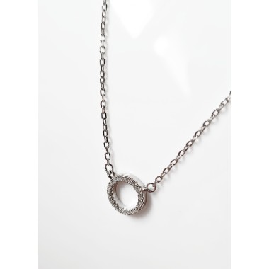 COLGANTE CÍRCULO PLATA DE 1ª LEY