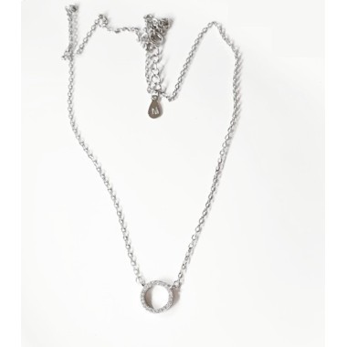 COLGANTE CÍRCULO PLATA DE 1ª LEY