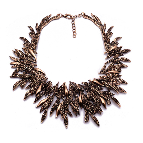 Collar gargantilla ramas boho vintage, ETNIA