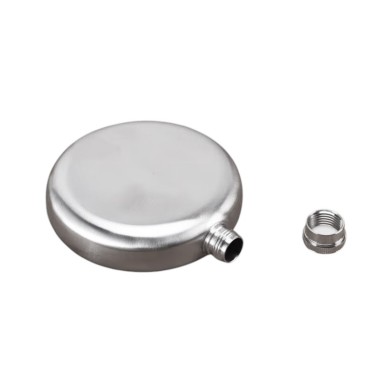 petaca redonda personalizada de bolsillo