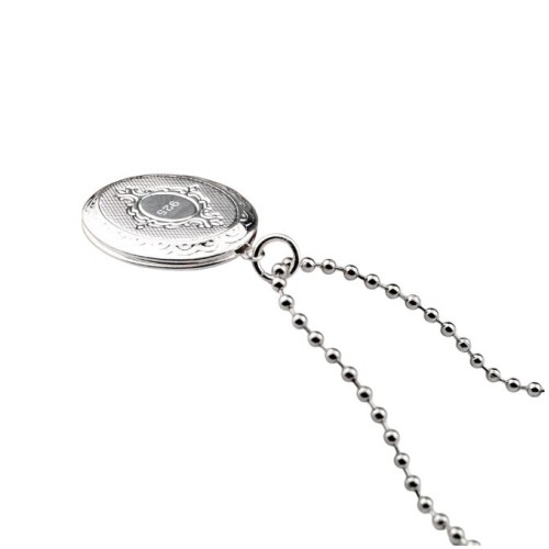 COLGANTE RELICARIO PORTAFOTOS PLATA