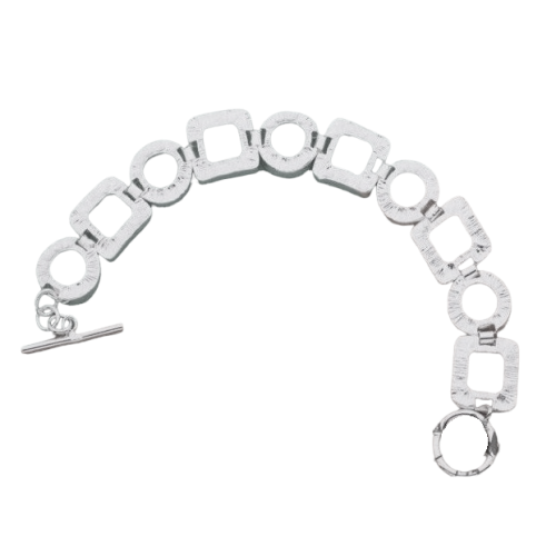 PULSERA ESLABONES ALTERNOS