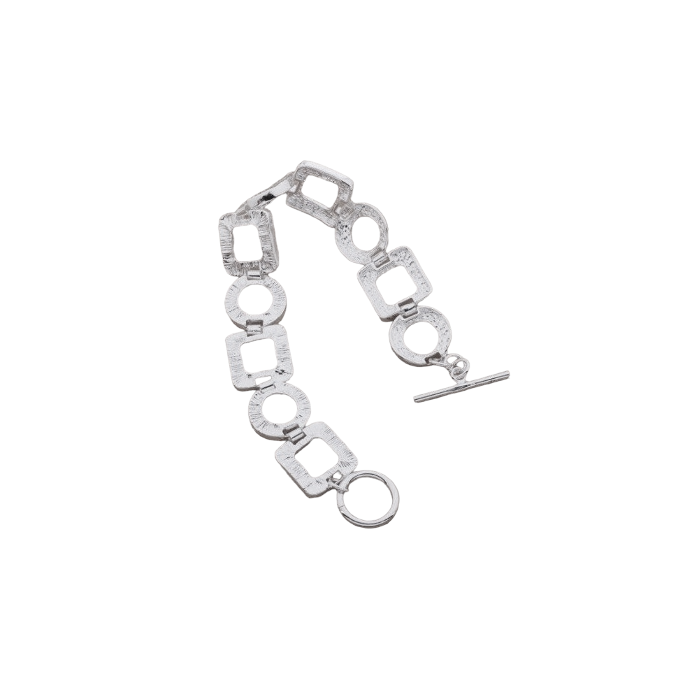 PULSERA ESLABONES ALTERNOS