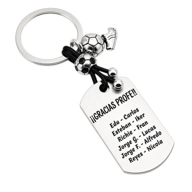 LLAVERO PERSONALIZADO FÚTBOL, ENTRENADORES